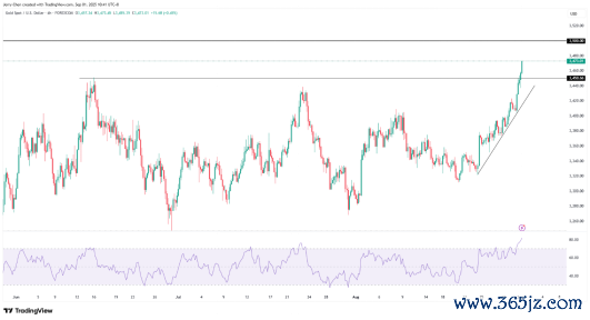开始：TradingView，Forex.com