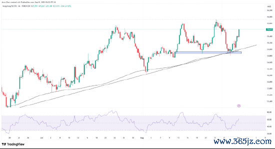开始：TradingView，Forex.com